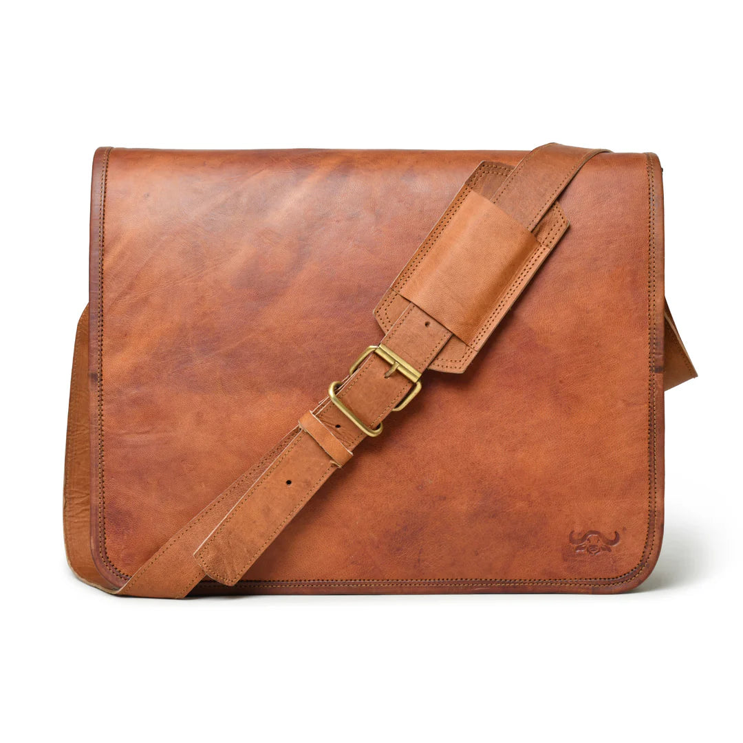Sierra – Full-Grain Leather Messenger Bag