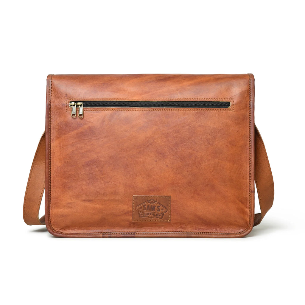 Sierra – Full-Grain Leather Messenger Bag
