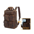 Pioneer – Crazy Horse Buffalo Leather Backpack