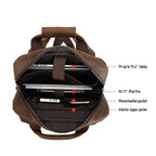 Pioneer – Crazy Horse Buffalo Leather Backpack