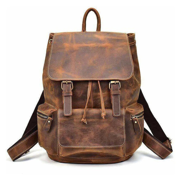 bill-amberg-hunter-leather-backpack-back Alpine – Full-Grain Buffalo Leather Backpack – Hunter Leather Goods type-backpack COACH F55960 Henry Backpack later on used in Size:1