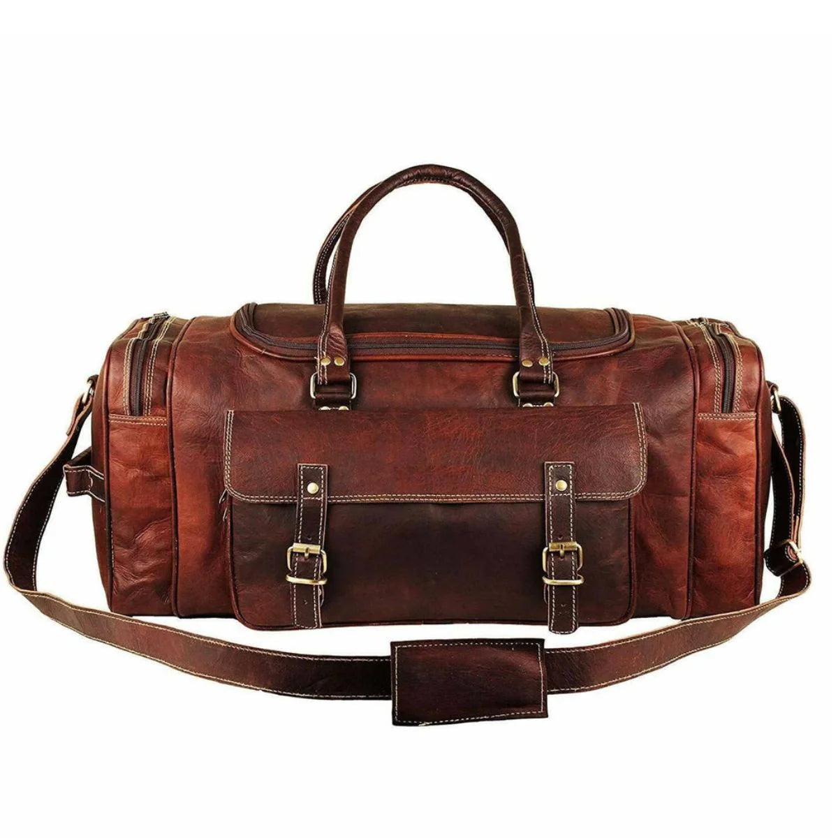 Stone & Hide – Vintage Full Grain Leather Bag