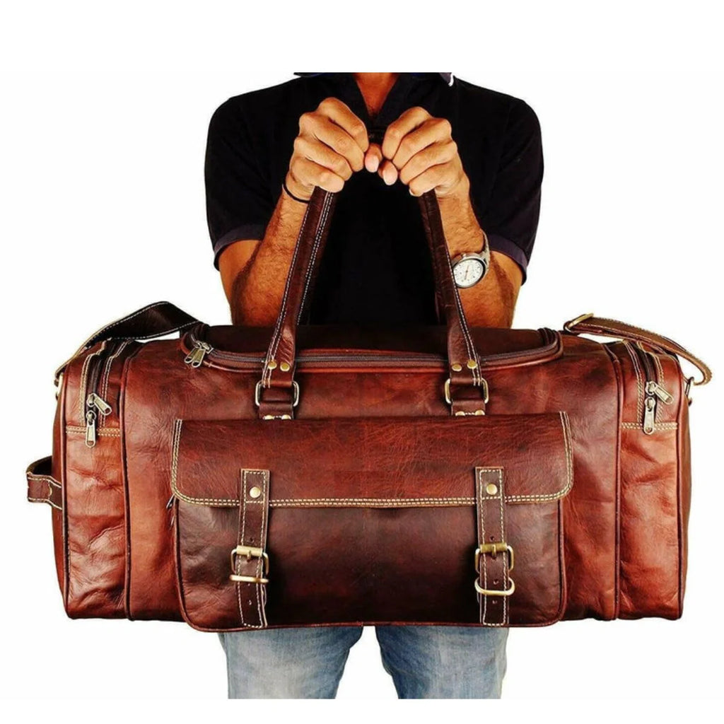 Stone & Hide – Vintage Full Grain Leather Bag