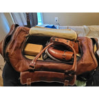 Stone & Hide – Vintage Full Grain Leather Bag