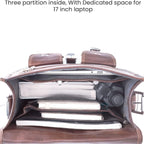 Stone – Vintage Full-Grain Leather Backpack