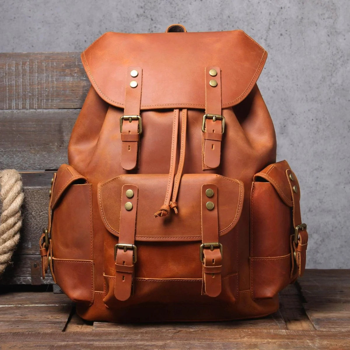 Oxford – Classic Leather Backpack