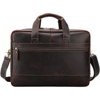 Ranger | Full-Grain Buffalo Leather Laptop Briefcase