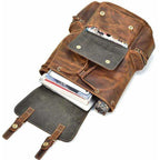 Alpine – Full-Grain Buffalo Leather Backpack