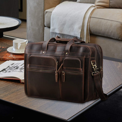 Capital – Large Buffalo Leather Executive Briefcase