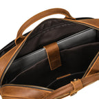 Aspen – Buffalo Leather Laptop Messenger Business Bag