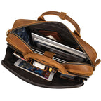 Aspen – Buffalo Leather Laptop Messenger Business Bag