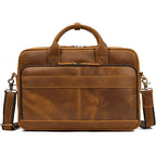Aspen – Buffalo Leather Laptop Messenger Business Bag