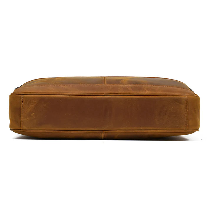Aspen – Buffalo Leather Laptop Messenger Business Bag