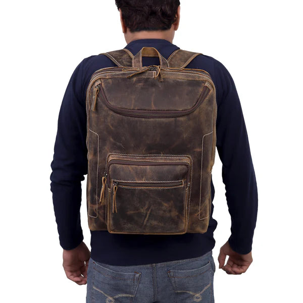 Canyon – Vintage Buffalo Leather Backpack