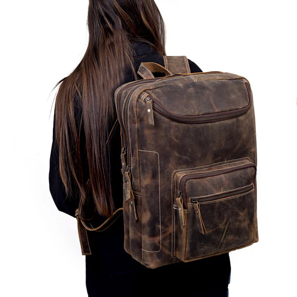 Canyon – Vintage Buffalo Leather Backpack