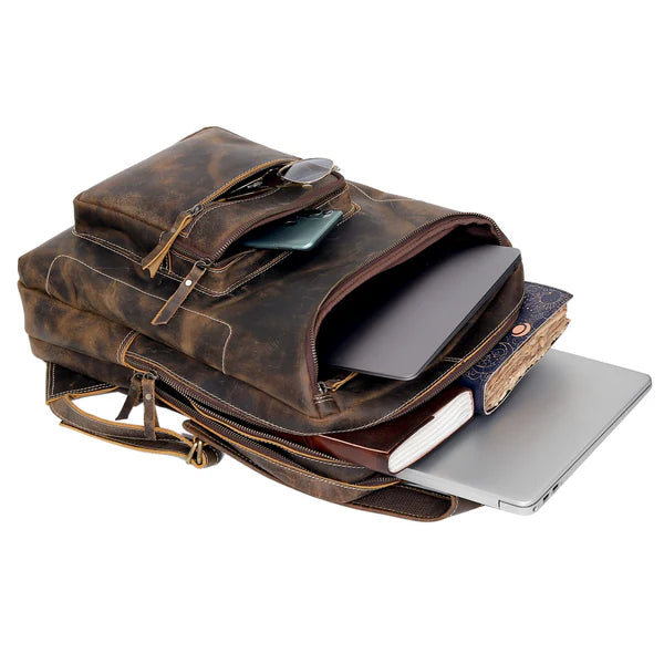 Canyon – Vintage Buffalo Leather Backpack
