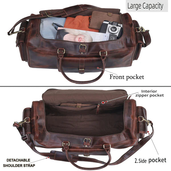 Ranger Vault XL – Buffalo Leather Travel Bag