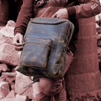 Canyon – Vintage Buffalo Leather Backpack