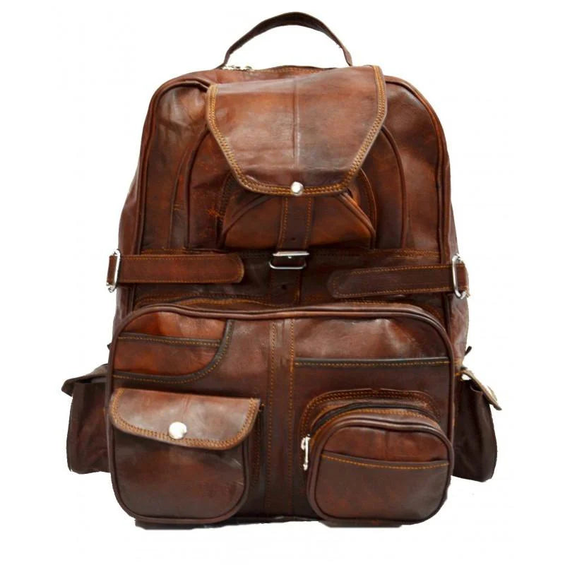 Outland – Full-Grain Vintage Leather Backpack