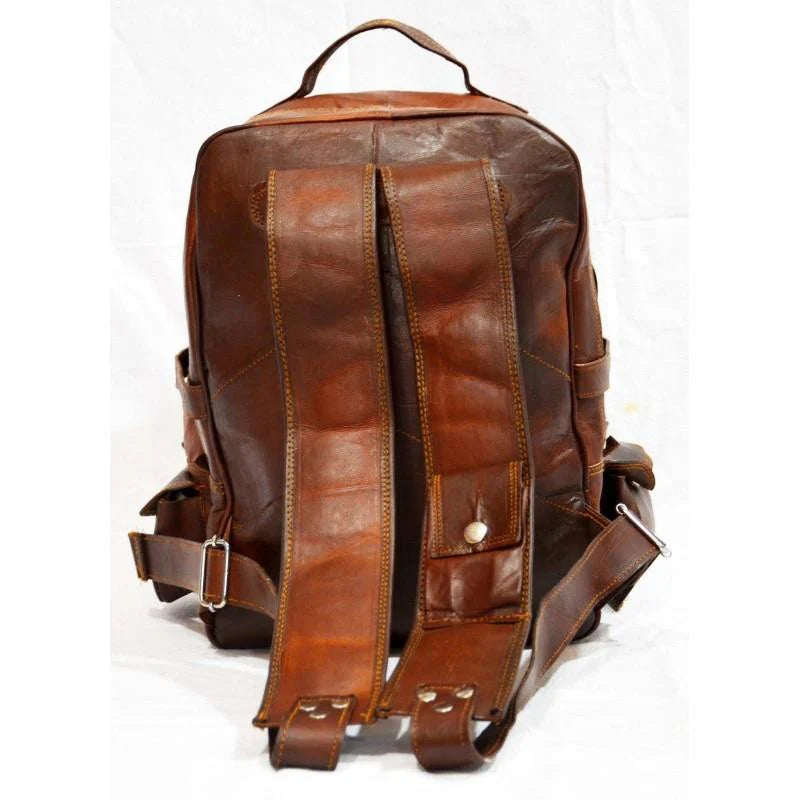 Outland – Full-Grain Vintage Leather Backpack