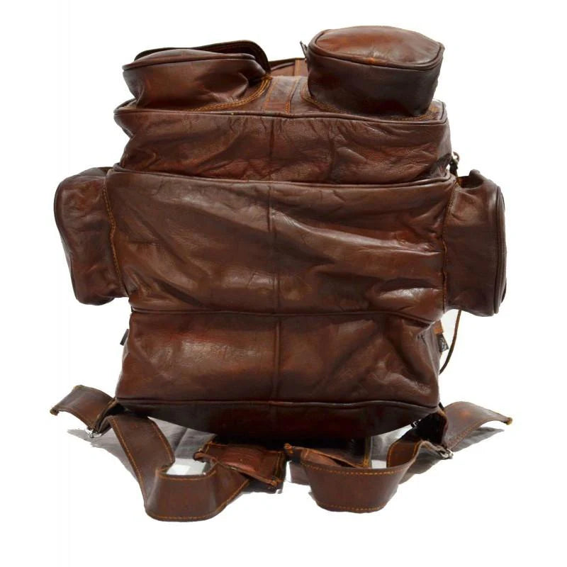 Outland – Full-Grain Vintage Leather Backpack