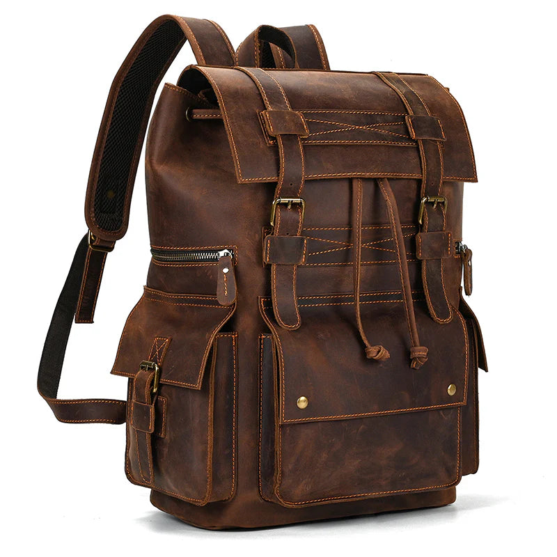 Roamer – Crazy Horse Buffalo Leather Backpack
