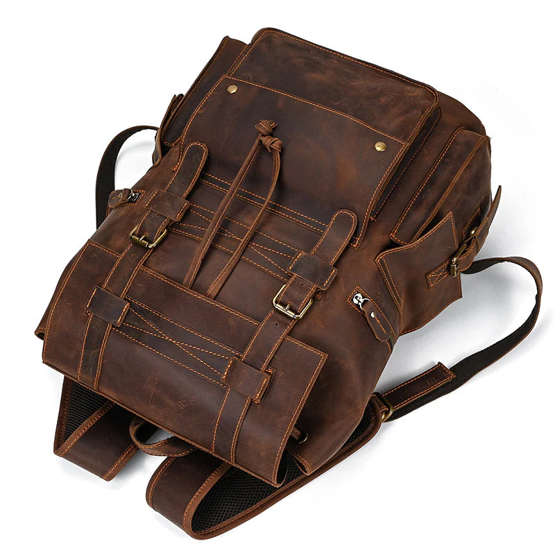 Roamer – Crazy Horse Buffalo Leather Backpack