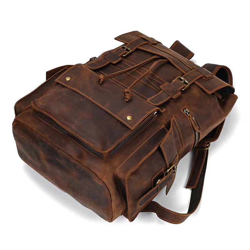 Roamer – Crazy Horse Buffalo Leather Backpack