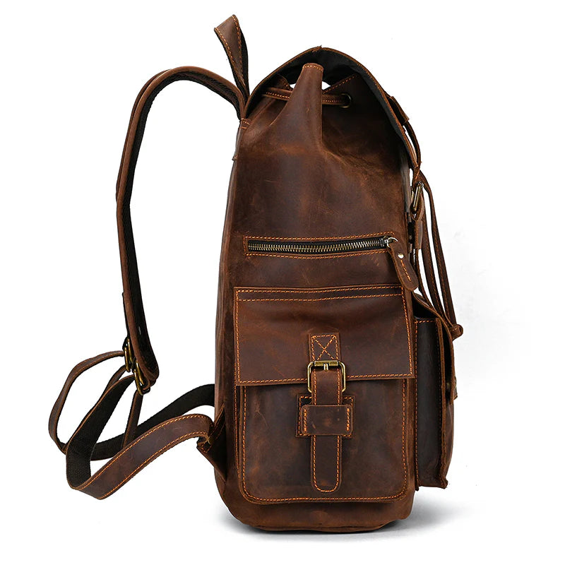 Roamer – Crazy Horse Buffalo Leather Backpack