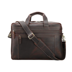 Ranger | Full-Grain Buffalo Leather Laptop Briefcase
