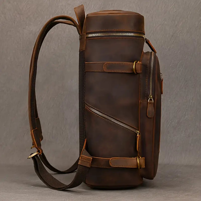 Kodiak – Full-Grain Buffalo Leather Travel Backpack