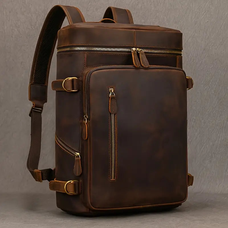 Kodiak – Full-Grain Buffalo Leather Travel Backpack