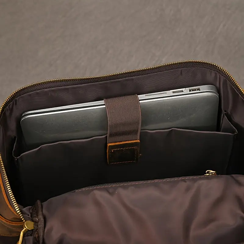 Kodiak – Full-Grain Buffalo Leather Travel Backpack