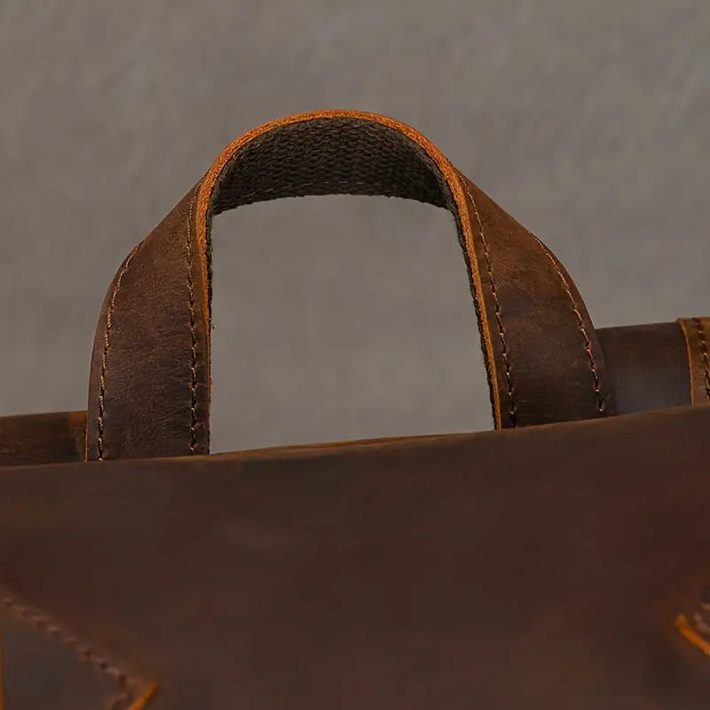 Kodiak – Full-Grain Buffalo Leather Travel Backpack