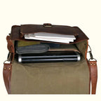 Vienna – Full-Grain Leather Business Laptop Briefcase