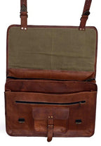 Cairo – Vintage Leather Messenger Laptop Bag