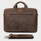 Canyon – Buffalo Leather Laptop Briefcase Office Bag