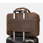 Canyon – Buffalo Leather Laptop Briefcase Office Bag