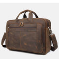Canyon – Buffalo Leather Laptop Briefcase Office Bag