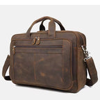 Canyon – Buffalo Leather Laptop Briefcase Office Bag