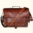 Vienna – Full-Grain Leather Business Laptop Briefcase