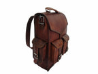 Stone – Vintage Full-Grain Leather Backpack
